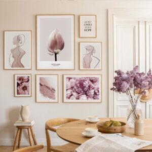 Набір постерів "Рожевий лотос"
