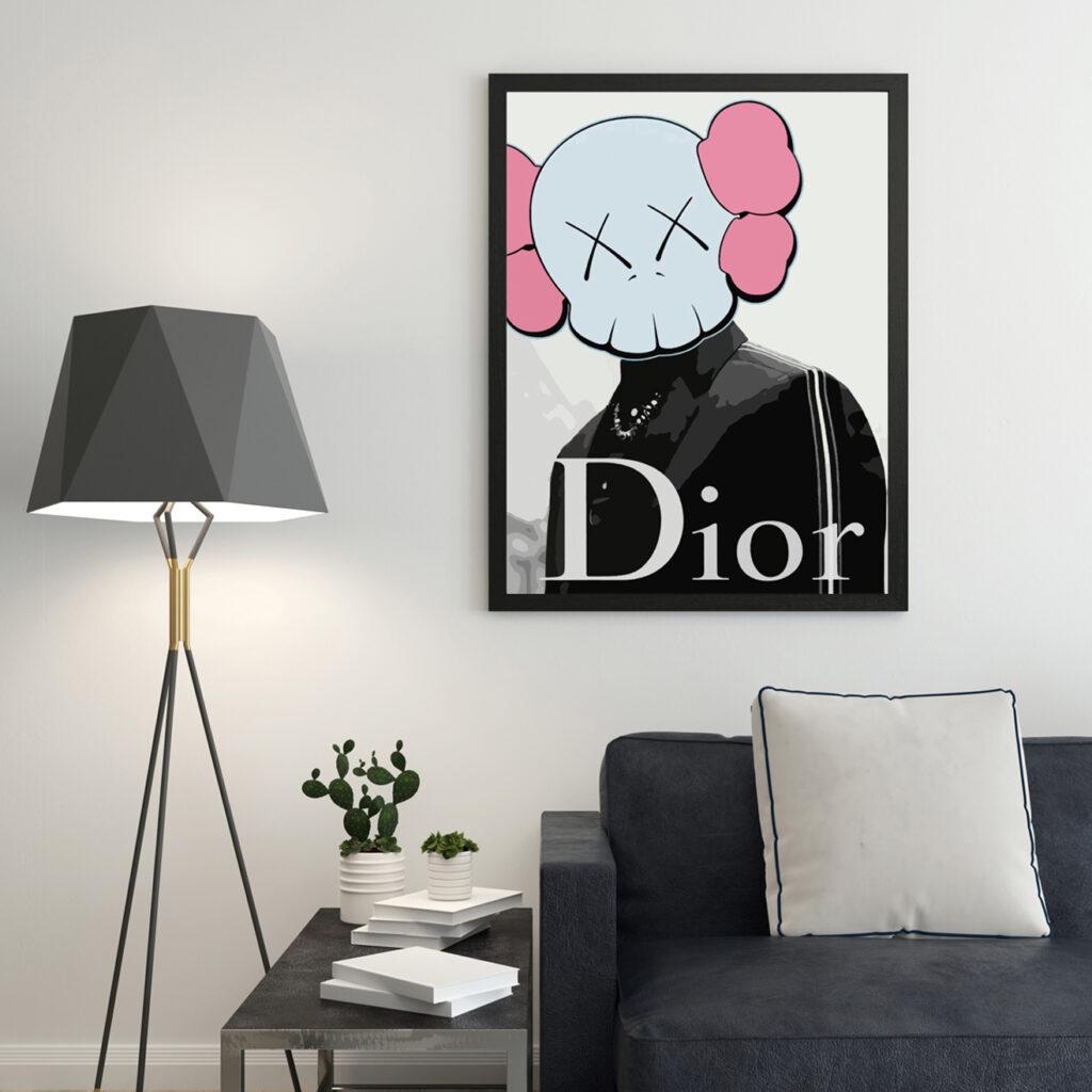 Постер "Kaws Dior" Постер "Kaws Dior"