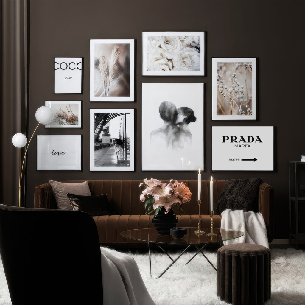 Набір постерів "В стилі Prada" Набір постерів "В стилі Prada"